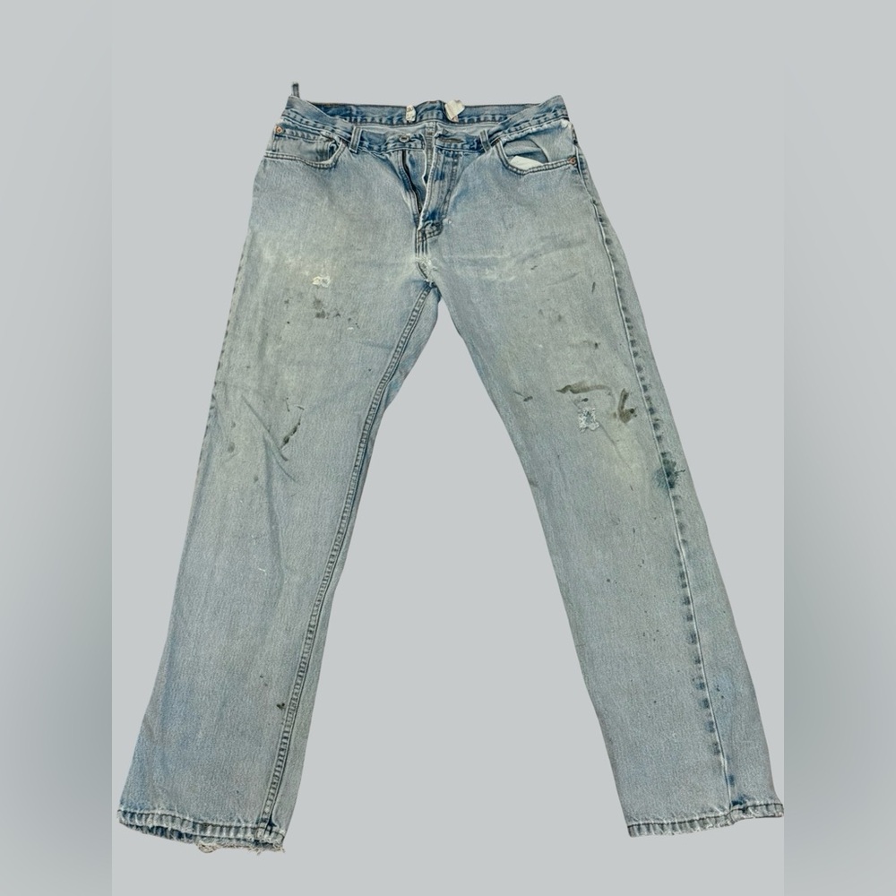 Vintage Levi’s Distressed Men’s 505 Jeans Regular Fit 36 X 34